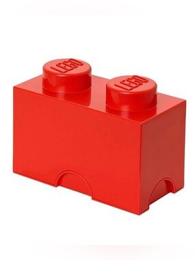 LEGO Red Storage Box Brick 1x2